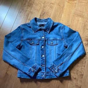 Roots Womens Vintage Denim Jacket Sz M